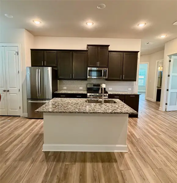 Furnished interior view inside a new home in , Dripping Springs (Image 3).