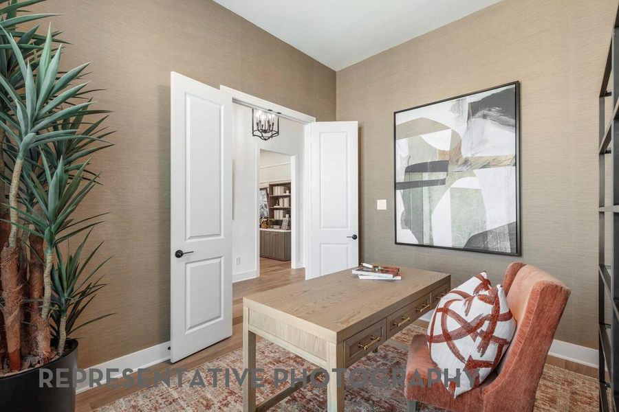 Furnished interior view inside a new home in Riceland, Mont Belvieu (Image 39).