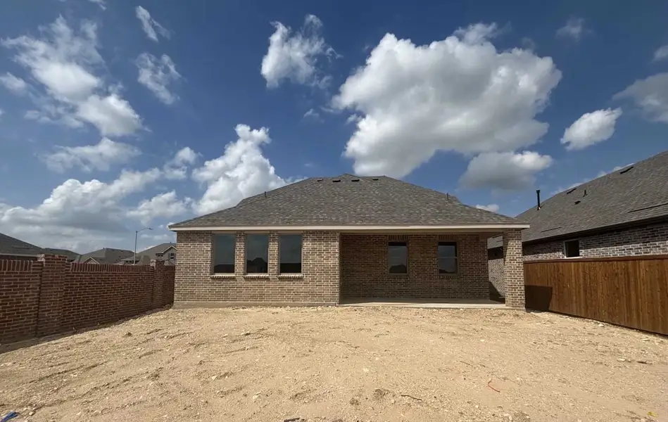 Rear Exterior Design Construction Progress