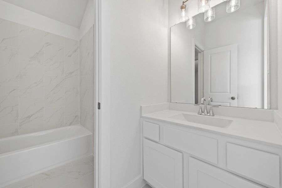 Furnished interior view inside a new home in Everly, Hockley (Image 7).