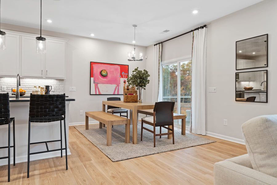 Representative furnished interior of a home built from the Henderson by Tri Pointe Homes in Alton Creek, Mint Hill (Image 16).