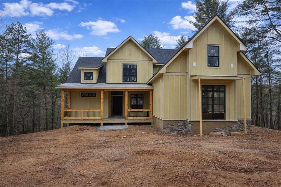 In-progress construction of a new home in , Ellijay, GA (Image 18). In-progress construction of a new home in , Ellijay, GA (Image 18).