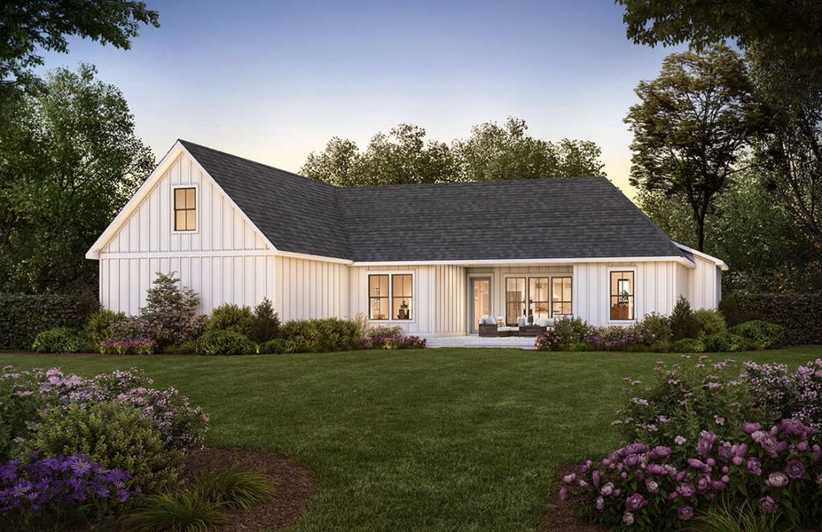 Representative exterior photo of a completed home built from the Ava Plan by Zeal Home Builders in Parallel Pastures, Poolville, TX (Image 19).