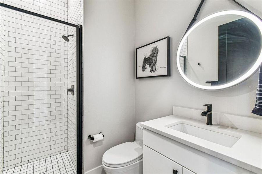 Furnished interior view inside a new home in , Tampa (Image 36).