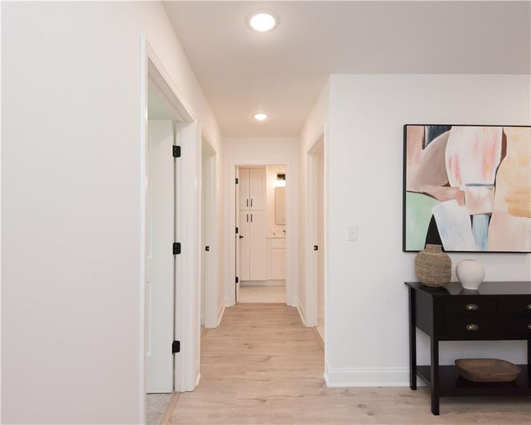 Furnished interior view inside a new home in , Snellville (Image 24).