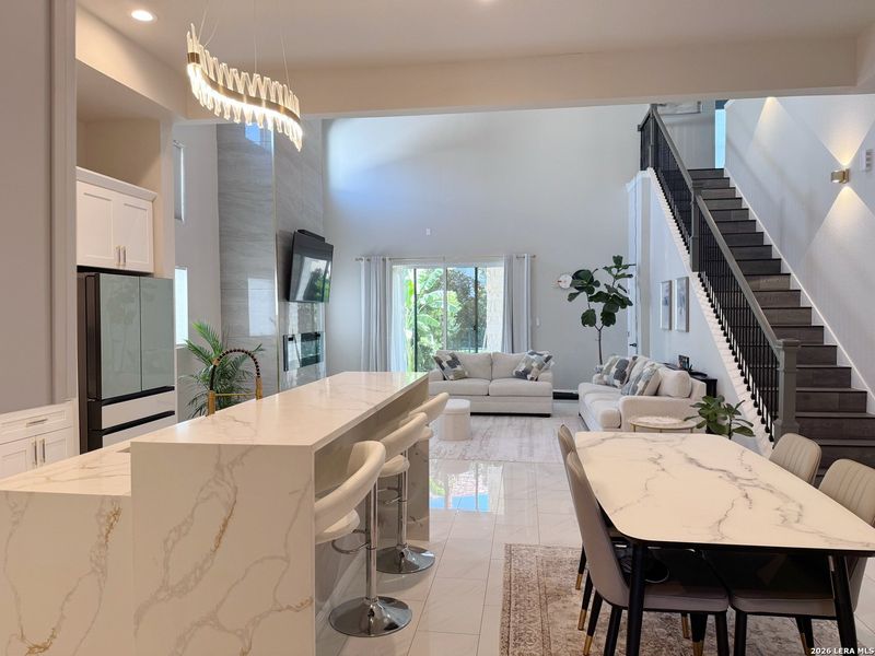 Furnished interior view inside a new home in , San Antonio (Image 11).