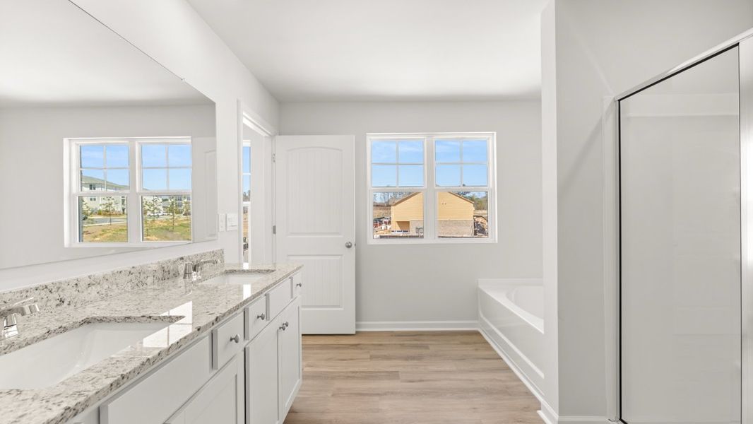 Furnished interior view inside a new home in Carlton, Douglasville (Image 9).