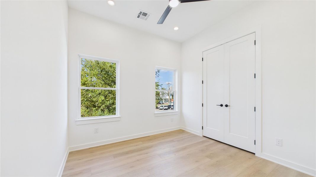 Secondary bedroom with views of Eldorado Ballroom