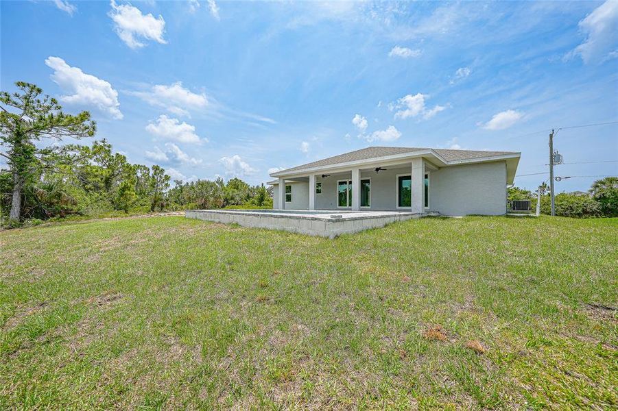 Exterior details and patio area of a home in , Port Charlotte (Image 22). Exterior details and patio area of a home in , Port Charlotte (Image 22).