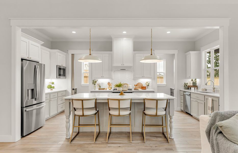 Representative furnished interior of a home built from the The Landry by Reece Homes in Oakmont, Bryan (Image 24).