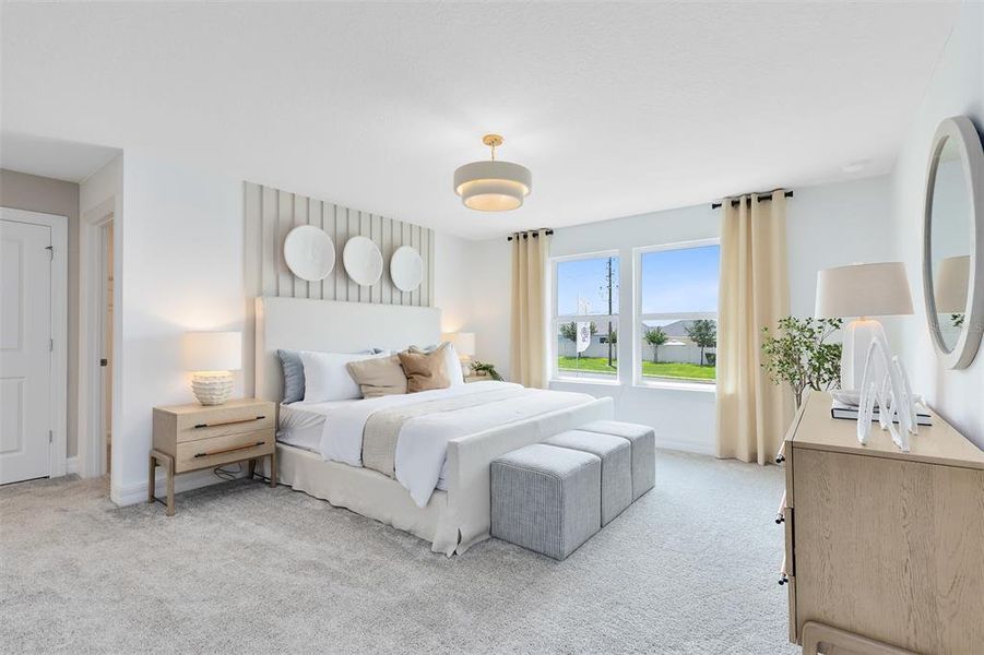Furnished interior view inside a new home in Willow Ridge, Montverde (Image 20).