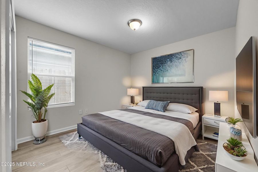 Furnished interior view inside a new home in , Jacksonville (Image 4). Furnished interior view inside a new home in , Jacksonville (Image 4).