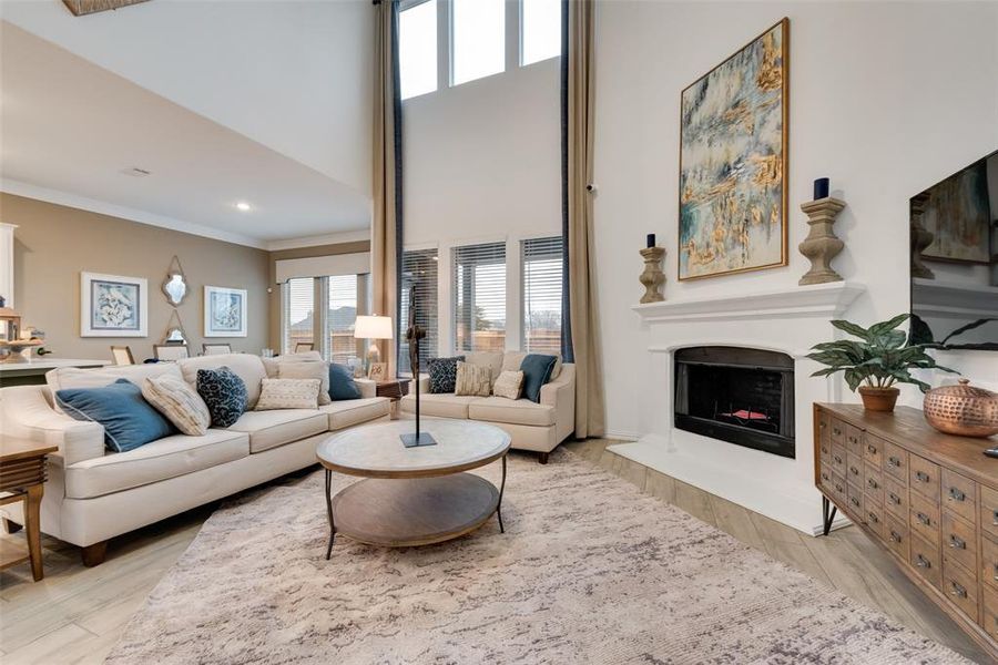 Furnished interior view inside a new home in Aero Vista, Caddo Mills (Image 10). Furnished interior view inside a new home in Aero Vista, Caddo Mills (Image 10).