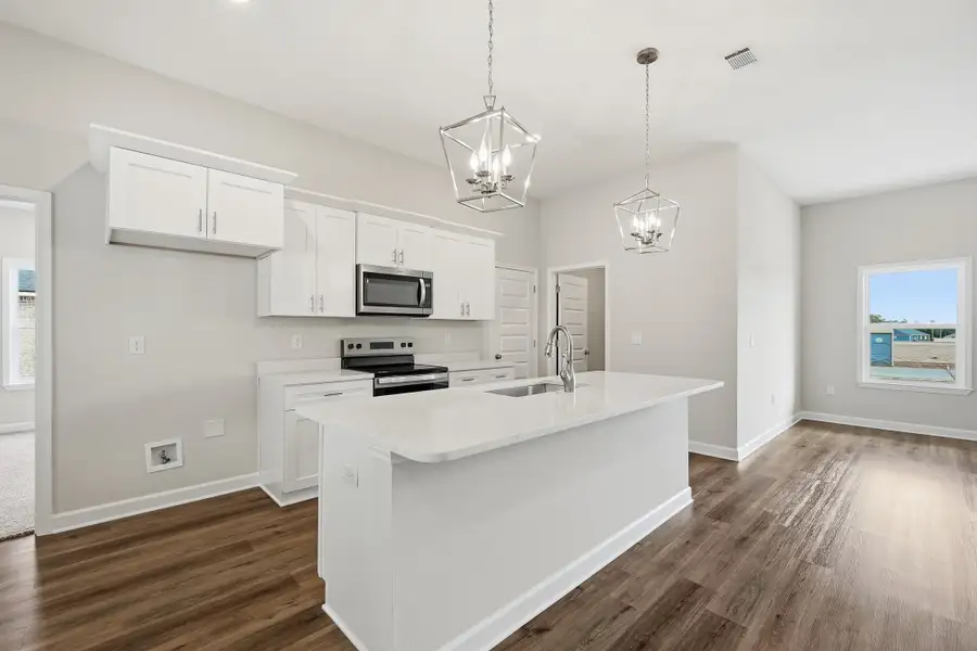 Furnished interior view inside a new home in Southern Charm, Crestview (Image 6).