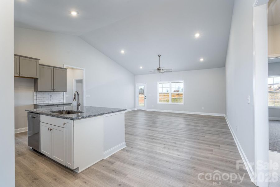 Spacious, unfurnished interior of a new home in McNeely Farms, Mount Ulla (Image 11).