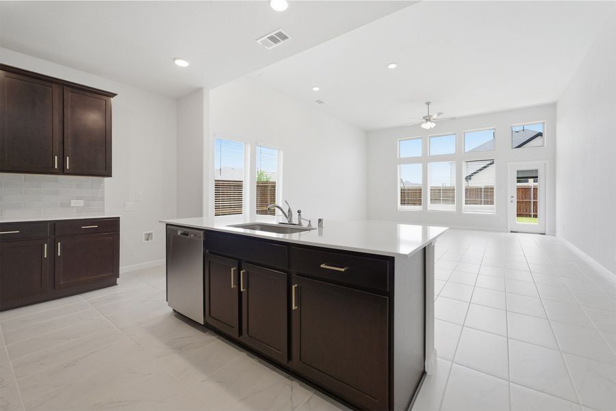 Furnished interior view inside a new home in La Terra, Celina (Image 6). Furnished interior view inside a new home in La Terra, Celina (Image 6).