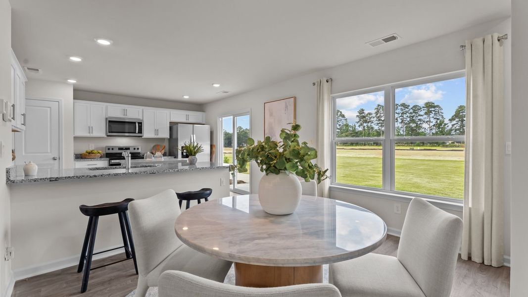 Furnished interior view inside a new home in Jetstream Park, Wilson (Image 9).