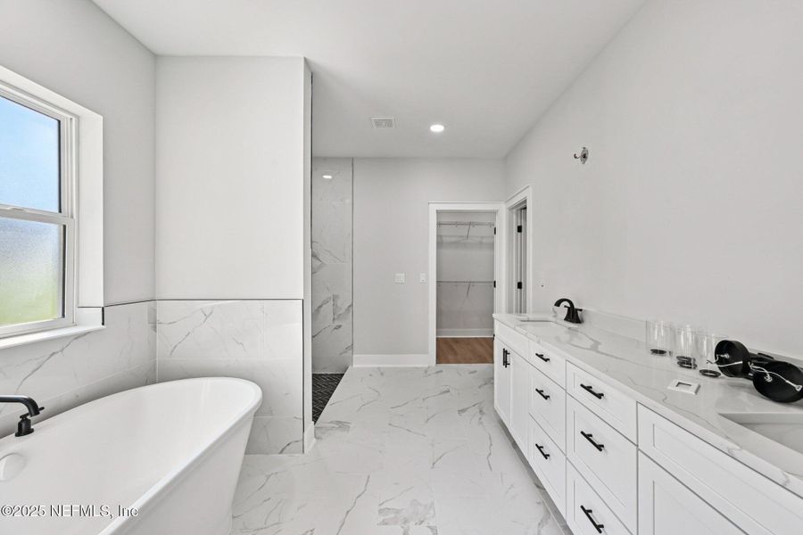 Furnished interior view inside a new home in , Fernandina Beach (Image 11).