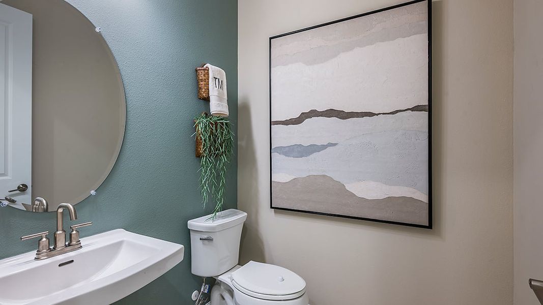 Representative furnished interior of a home built from the Cascata by Taylor Morrison in Esplanade at St. Marys, St. Marys (Image 10).