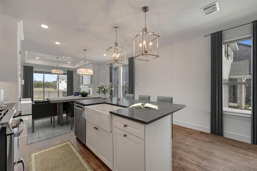 Furnished interior view inside a new home in Heath Golf & Yacht Villas, Heath (Image 16).