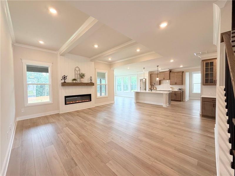 Spacious, unfurnished interior of a new home in Ponderosa Farms Reserve, Gainesville (Image 41). Spacious, unfurnished interior of a new home in Ponderosa Farms Reserve, Gainesville (Image 41).