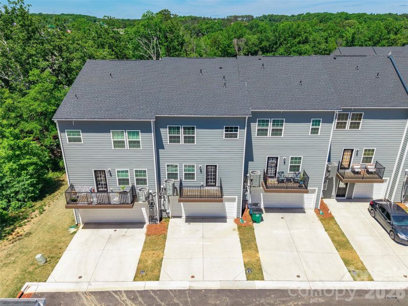 Exterior details and patio area of a home in , Matthews (Image 3).