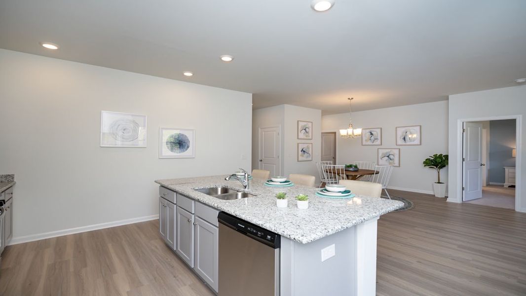Representative furnished interior of a home built from the KERRY by D.R. Horton in Lochaven, Conway (Image 18).