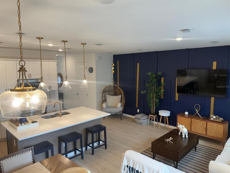 Furnished interior view inside a new home in , Davenport (Image 10). Furnished interior view inside a new home in , Davenport (Image 10).