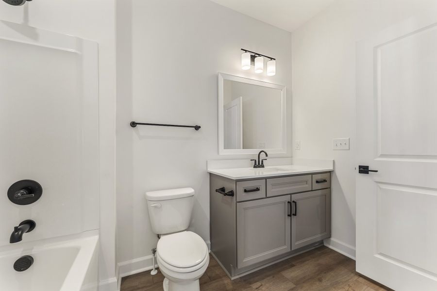 Furnished interior view inside a new home in Lakeside Saluda, Greenville (Image 14).