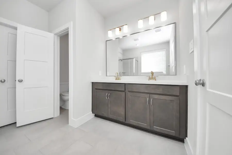 Furnished interior view inside a new home in Laurel Landing: Landmark Collection, Alvin (Image 6).