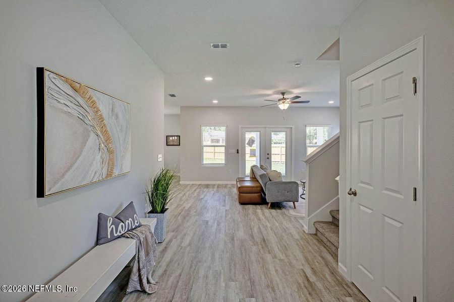 Furnished interior view inside a new home in , Jacksonville (Image 3).