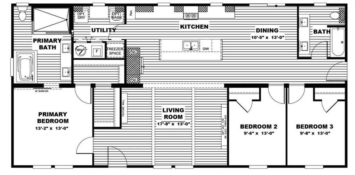 2D floor plan layout of this home in , Royston, GA (Image 2). 2D floor plan layout of this home in , Royston, GA (Image 2).