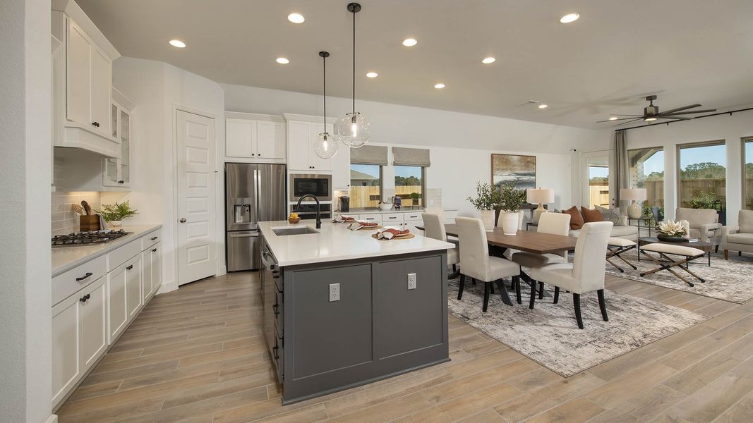 Furnished interior view inside a new home in Candela, Richmond (Image 9).