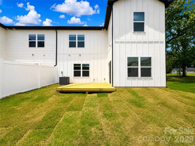Exterior details and patio area of a home in , Charlotte (Image 21). Exterior details and patio area of a home in , Charlotte (Image 21).