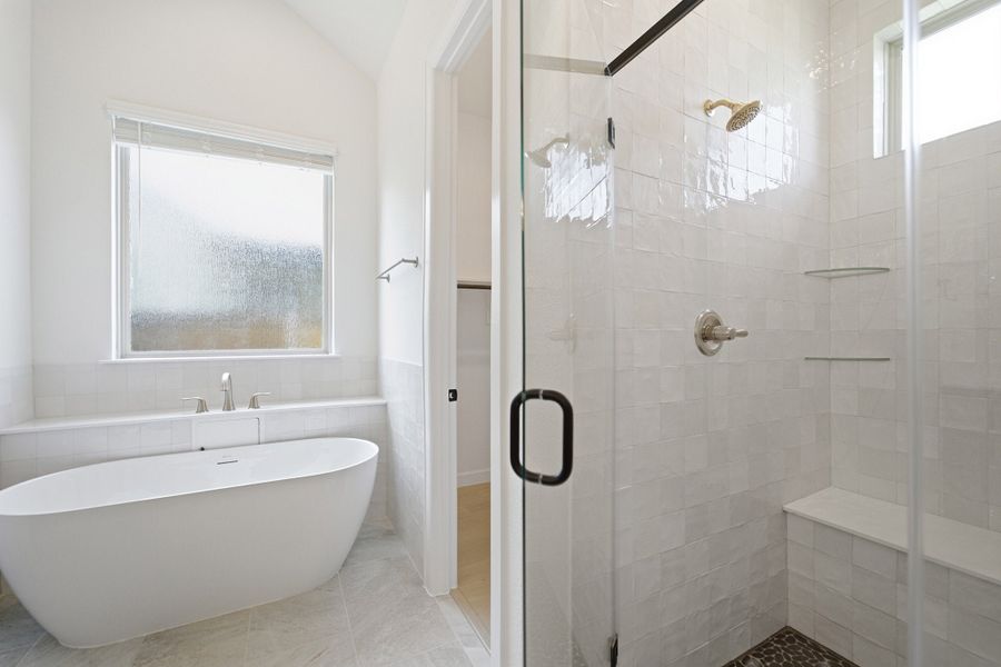 Furnished interior view inside a new home in Green Meadows, Celina (Image 13).