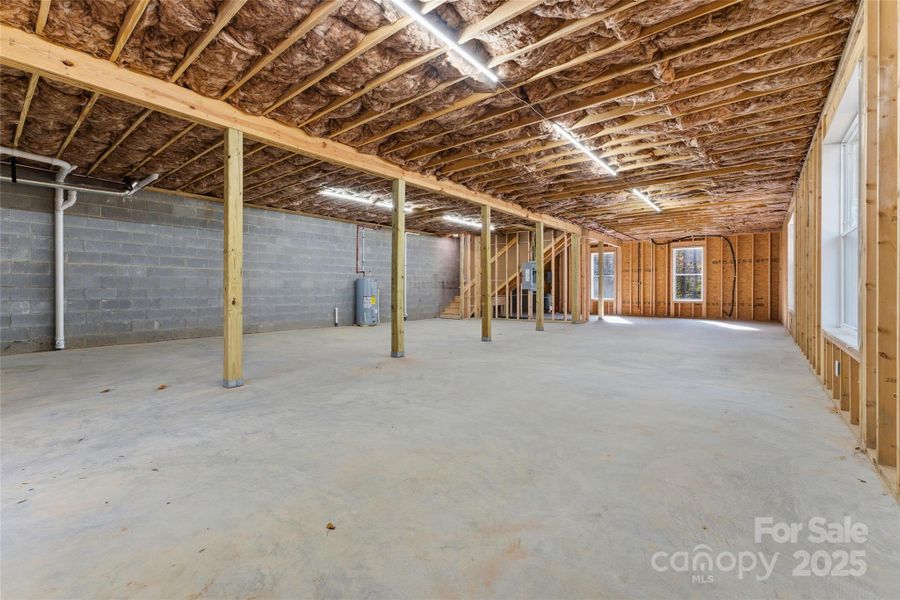 In-progress construction of a new home in , Hendersonville, NC (Image 36).