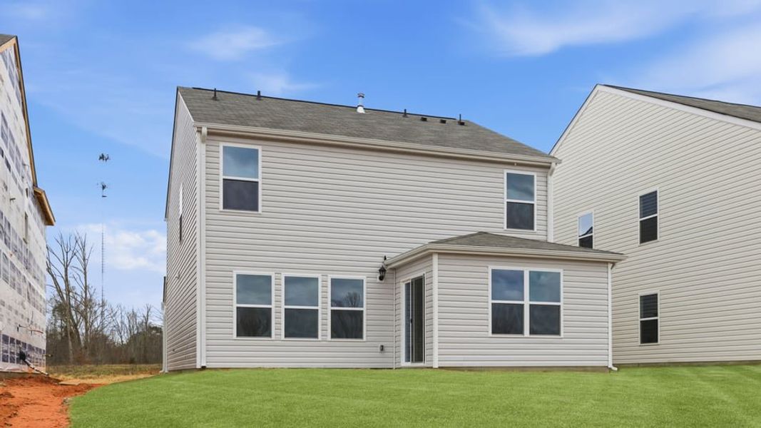 Exterior details and patio area of a home in Harrier Point, Woodruff (Image 2). Exterior details and patio area of a home in Harrier Point, Woodruff (Image 2).
