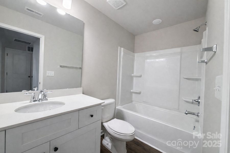 Furnished interior view inside a new home in , Charlotte (Image 9). Furnished interior view inside a new home in , Charlotte (Image 9).