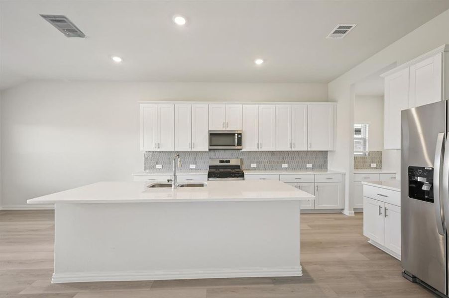 Furnished interior view inside a new home in Lakehaven - Premier Series, Farmersville (Image 12).