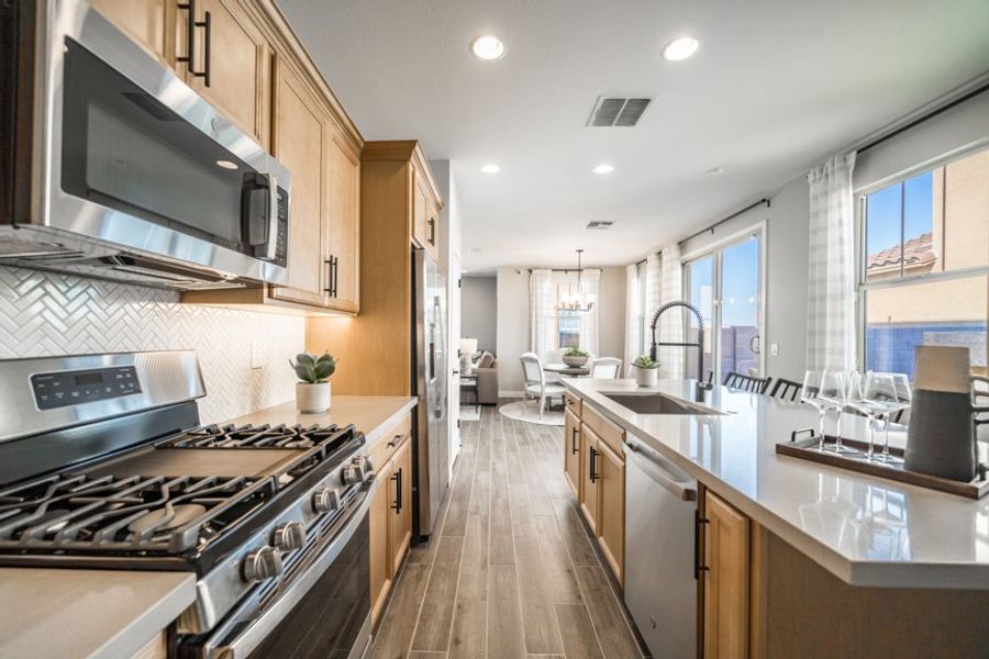 Furnished interior view inside a new home in Parkside, Avondale (Image 9).