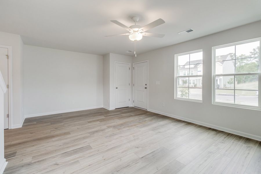 Spacious, unfurnished interior of a new home in Padgett Commons, Hopkins (Image 15).