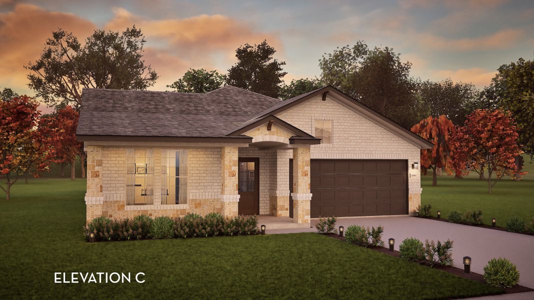 Representative exterior photo of a completed home built from the Glenwood by CastleRock Communities in Sunterra, Katy, TX (Image 20). Representative exterior photo of a completed home built from the Glenwood by CastleRock Communities in Sunterra, Katy, TX (Image 20).