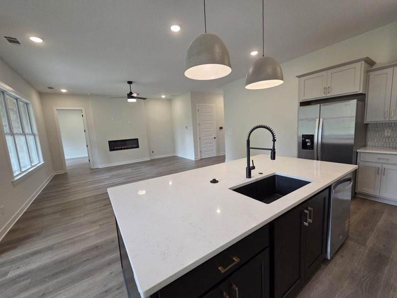 Furnished interior view inside a new home in Twin Oaks, Oakland (Image 3). Furnished interior view inside a new home in Twin Oaks, Oakland (Image 3).