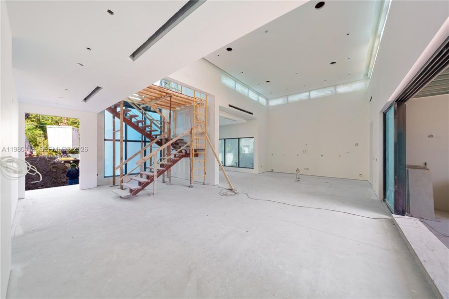 In-progress construction of a new home in , Biscayne Park, FL (Image 15). In-progress construction of a new home in , Biscayne Park, FL (Image 15).