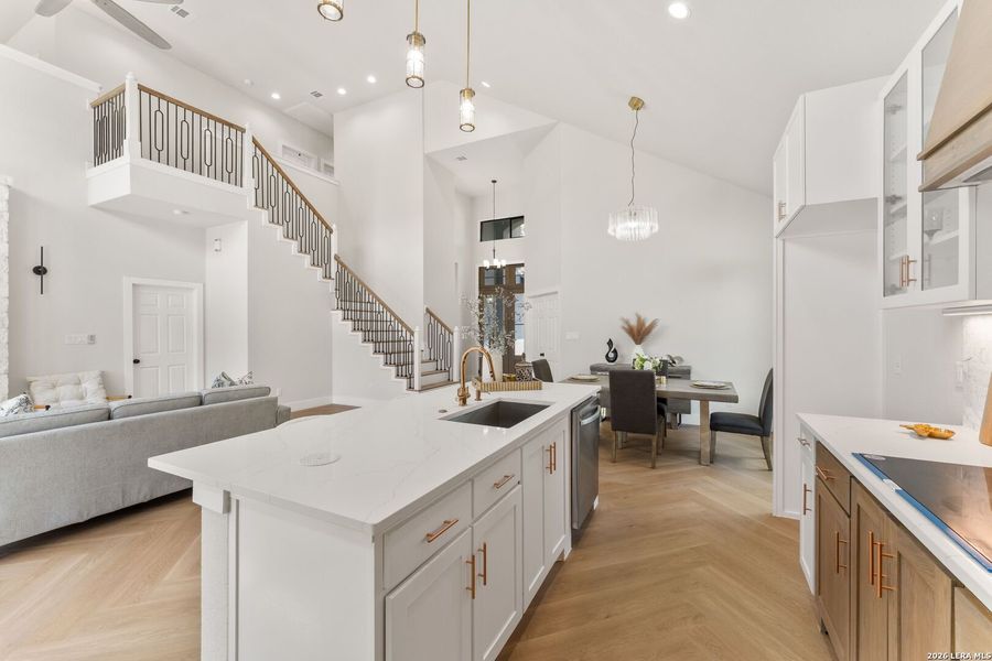 Furnished interior view inside a new home in , Selma (Image 20).