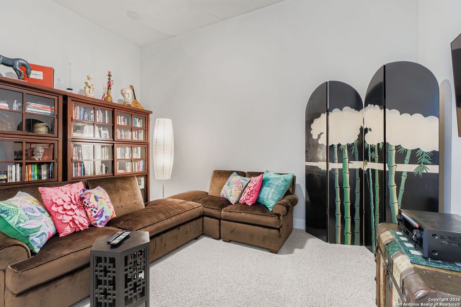 Furnished interior view inside a new home in Mesa Western, Cibolo (Image 27).