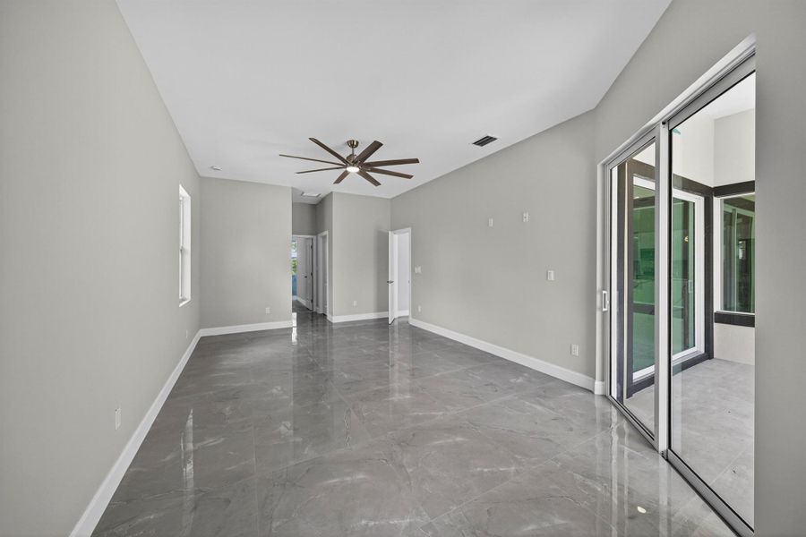 Spacious, unfurnished interior of a new home in , The Acreage (Image 39). Spacious, unfurnished interior of a new home in , The Acreage (Image 39).