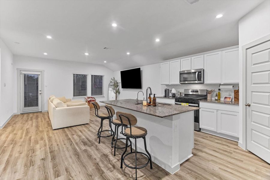 Furnished interior view inside a new home in , Baytown (Image 5).