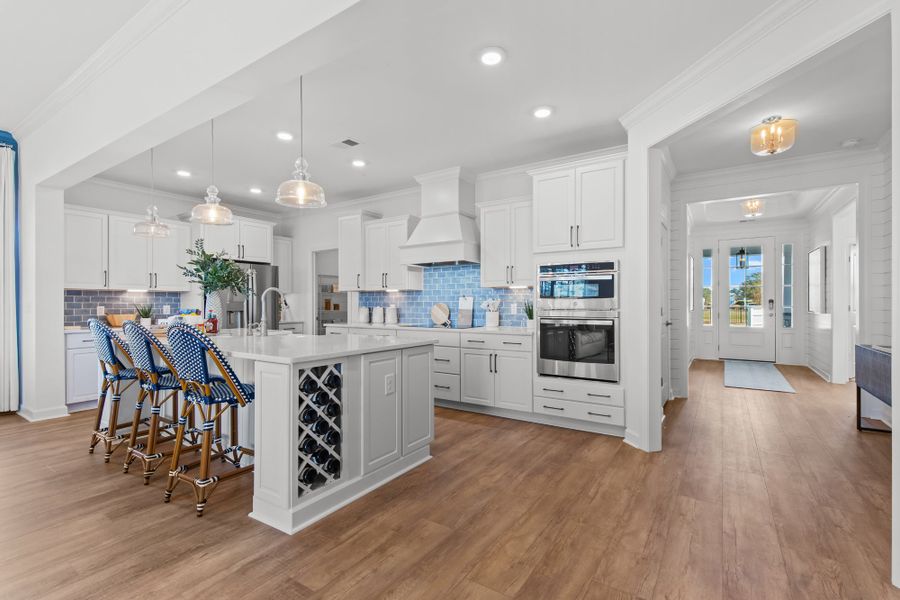 Furnished interior view inside a new home in Terrapin, Leland (Image 5).