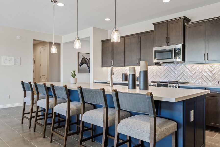 Furnished interior view inside a new home in Artisan at Asante, Surprise (Image 9).